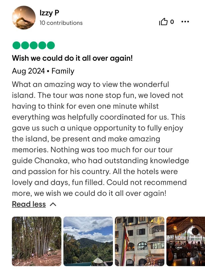 TripAdvisor Guest Review